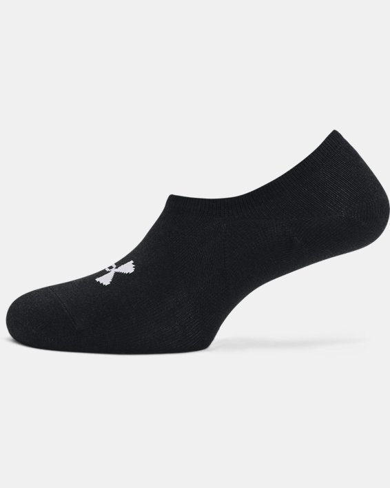 Lot de 3 paires de chaussettes ultra-basses UA Core unisexes, Black, pdpMainDesktop image number 3